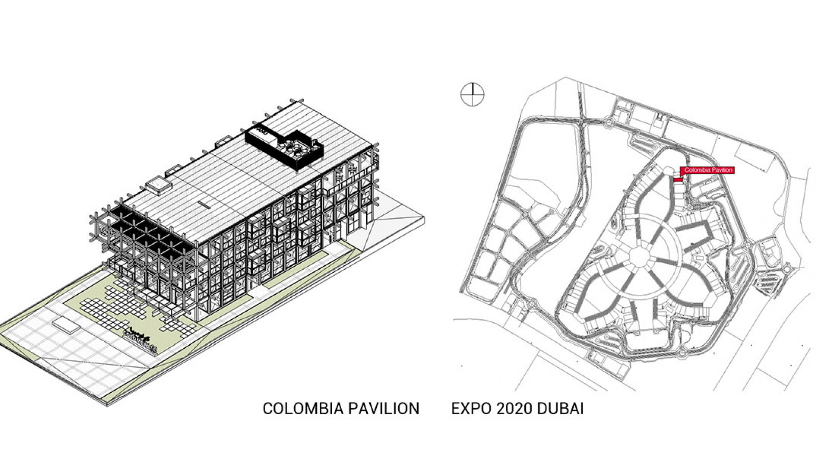 PABELLON -COLOMBIA DESCUBIERTA-